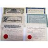 Image 1 : Six Different Ontario Cobalt Mining Stock Certificates  (63077)