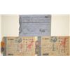 Image 1 : Three Mexican Exchanges (Two w/ Mexican Revenue Stamps)  (66048)