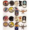 Image 1 : Nine US ARMY Challenge Coins - Various Designs  (80209)