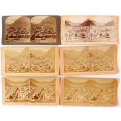 Georgetown, CO Stereoviews (6 count)  (53226)