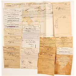 Central Pacific Railroad Ephemera  (63274)