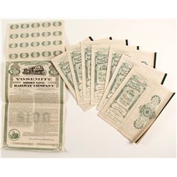 Yosemite Short Line Railroad Bonds  (86947)