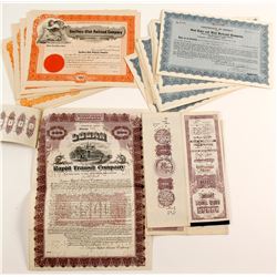 3 Utah Railroad Certificates  (86923)
