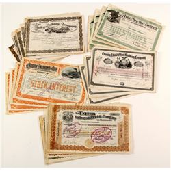 5 Different  Railroad Stock Group   (86915)