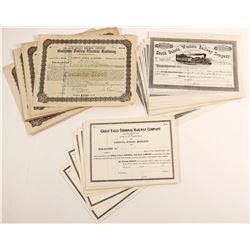 Montana/South Dakota RR stock  (86953)