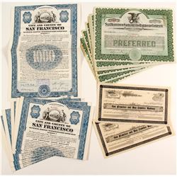 San Francisco RR Stock/Bond  (86919)