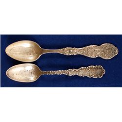 Two Sterling Souvenir Spoons  (80940)