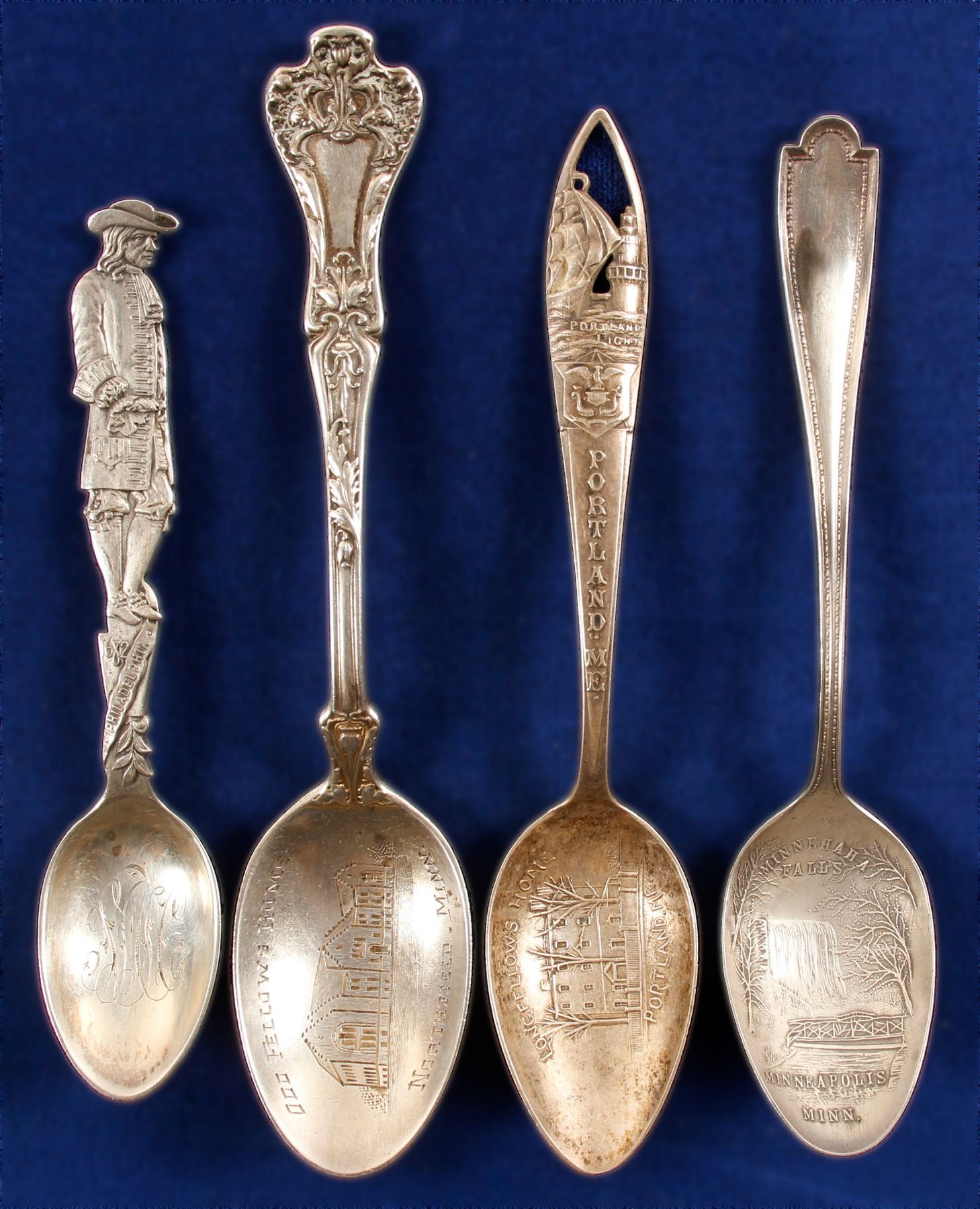 Sterling Silver Souvenir Spoons 80943 sterling-silver-souvenir-spoons-80943