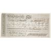 Image 1 : Wells Fargo Second of Exchange, Oroville, CA, 1858  (60110)