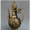 Image 2 : Old Chinese Bronze Dragon Phoenix Kettle