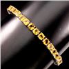 Image 1 : Natural Top Rich Yellow Citrine 70.70 Cts Bracelet
