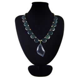 Natural MultiColor Pietersite Diamond Polished Necklace