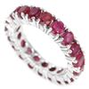 Image 1 : GENUINE BLOOD RED RUBY Erernity Band