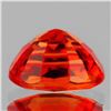 Image 2 : NATURAL REDDISH ORANGE SAPPHIRE 1.35 Ct  - FL