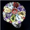 Image 2 : Natural Mozambique Garnet Amethyst Citrine Peridot