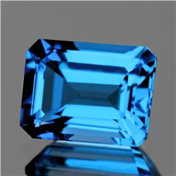 Natural AAA Swiss Blue Topaz 16x12 MM - FL