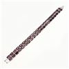 Image 2 : Natural Pink Raspberry Rhodolite Garnet 167 CT Bracelet