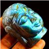 Image 1 : RARE NATURAL 960 CT HAND CARVED  LABRADORITE BUDDAH.
