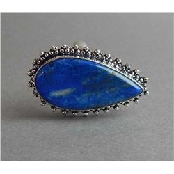 GORGEOUS 14.75 CT BLUE LAPIS RING.