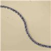 Image 3 : NATURAL 10 CT GEM WT TANZANITE TENNIS BRACELET