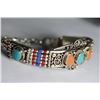 Image 1 : Tibet Hand Made Turquoise & Coral Bracelet