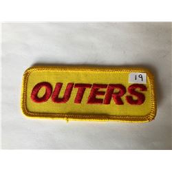 Vintage Outdoors "OUTERS" Patch in Like New Condition