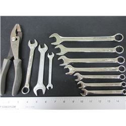 MasterCraft Maximum Wrenches 7 piece SAE  set with Pliers and 3 other wrenches