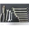 Image 1 : MasterCraft Maximum Wrenches 7 piece SAE  set with Pliers and 3 other wrenches