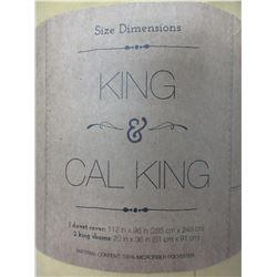 New KING Premium 3 piece Duvet Cover