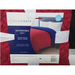 New TWIN xl Reversable Quilt