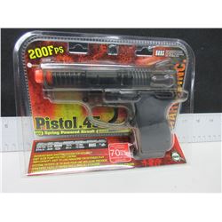 New Air Soft .45 cal Pistol 200fps spring powered / high capacity mag 70bb's