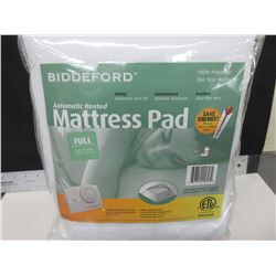 New FULL Automatic Heated Mattress Pad auto shut off machine wash & dry