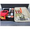 Image 1 : New Painting Bundle / 2 trays/3 brushes/roller handle/2 rollers/can holster