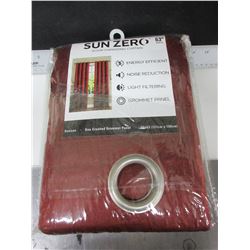 New Sun Zero room darkening Curtain 50 x 63 long