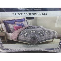 New KING 7 piece Comforter set