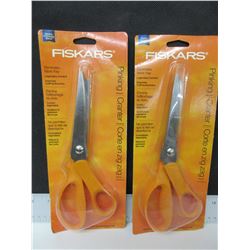 2 New Pair Fiskars Pinking Shears
