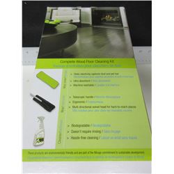 New Complete Hardwood Floor Cleaning Kit / comes with cleaner/Mop handle