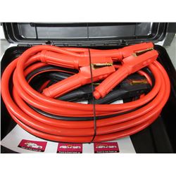 New 25 foot 1 Gauge Booster Cables Excellent for Heavy Fleet & Equipment