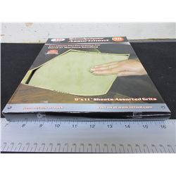 New case 40 piece Sandpaper 9 x 11" sheets Assorted Grits60-100-150-240