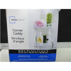 New Mainstays Corner Cady for your Shower