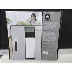 New Super Slim Body Fat/ Hydration Digital Scale / 330lbs max