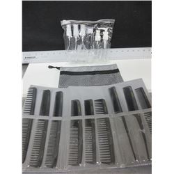 New Salon Fortress Comb Set 9 piece & Salon Spray Bottle Set