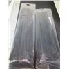 Image 1 : 2 Packs of Cable/Zipties 12" & 14"  100 PIECES PER PACK/ 200 total