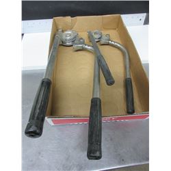 Pair of Tube/Pipe Benders 3/8 & 1/2 inch Made in USA