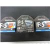 Image 1 : 3 New Mens F-5 Razor Blade Cartridges / 4 per pack 12 total/ Compare to Fusion