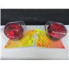Image 1 : 1 New set Stop,Turn and Tail Lights for trailers with license plate illuminator