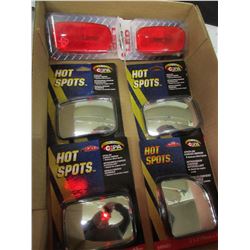 New LED clearance marker lights & 4 stick on Convex Mirrors