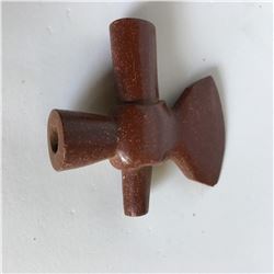 Catlinite Pipe with Pouch