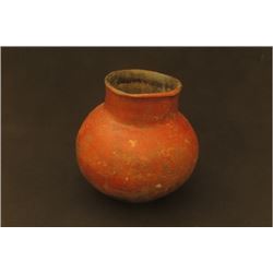 Early Red-ware Cooking Vessel