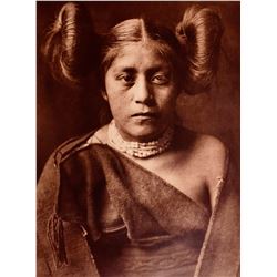 Edward S. Curtis Master Photographer Tewa Girl Photogravure